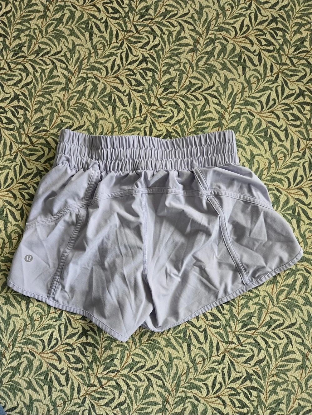 lululemon athletica Light Lavender Layered Running Shorts
